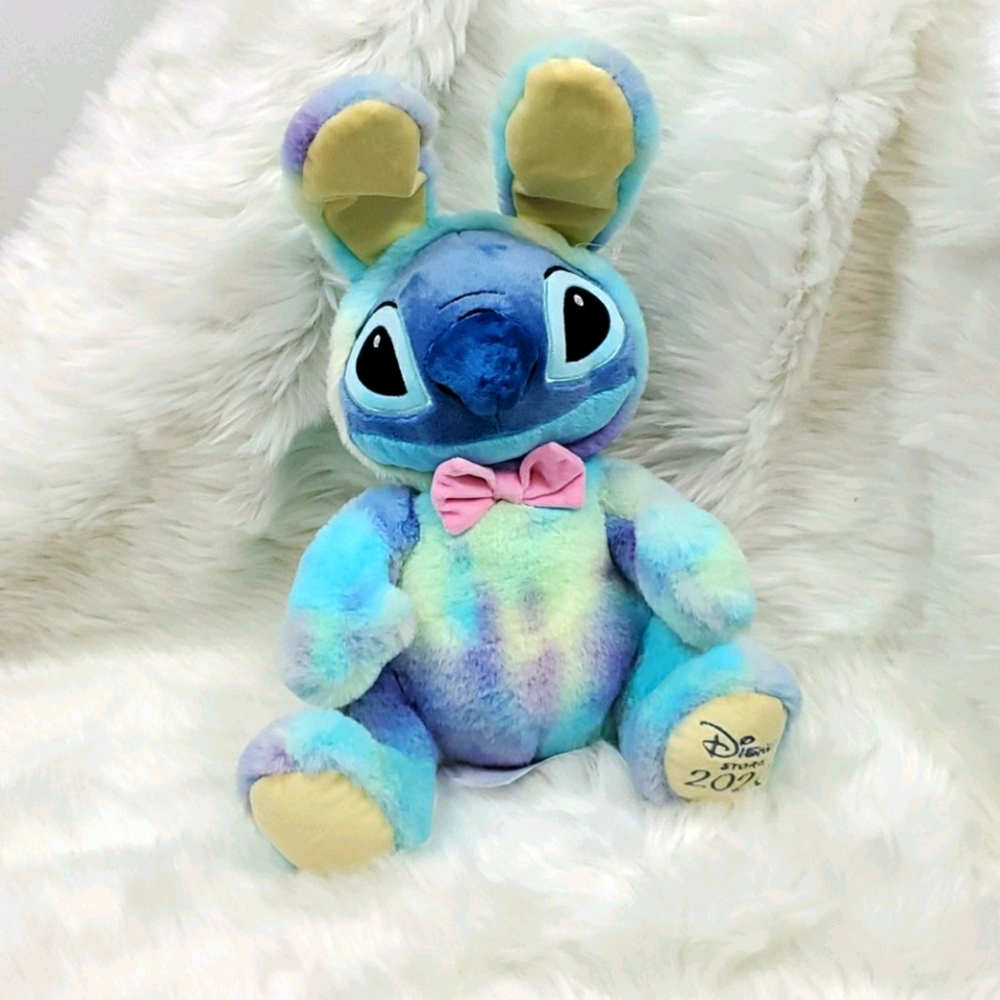Disney Lilo stitch Easter Bunny Tie Due plush toy